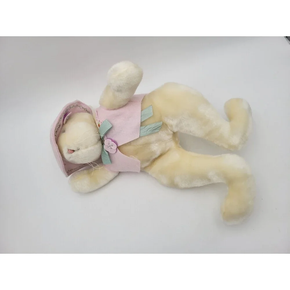 Hallmark Bunnies by The Bay Rabbit Plush 16” Rumpty Dumpty Hat Vest Best Friends